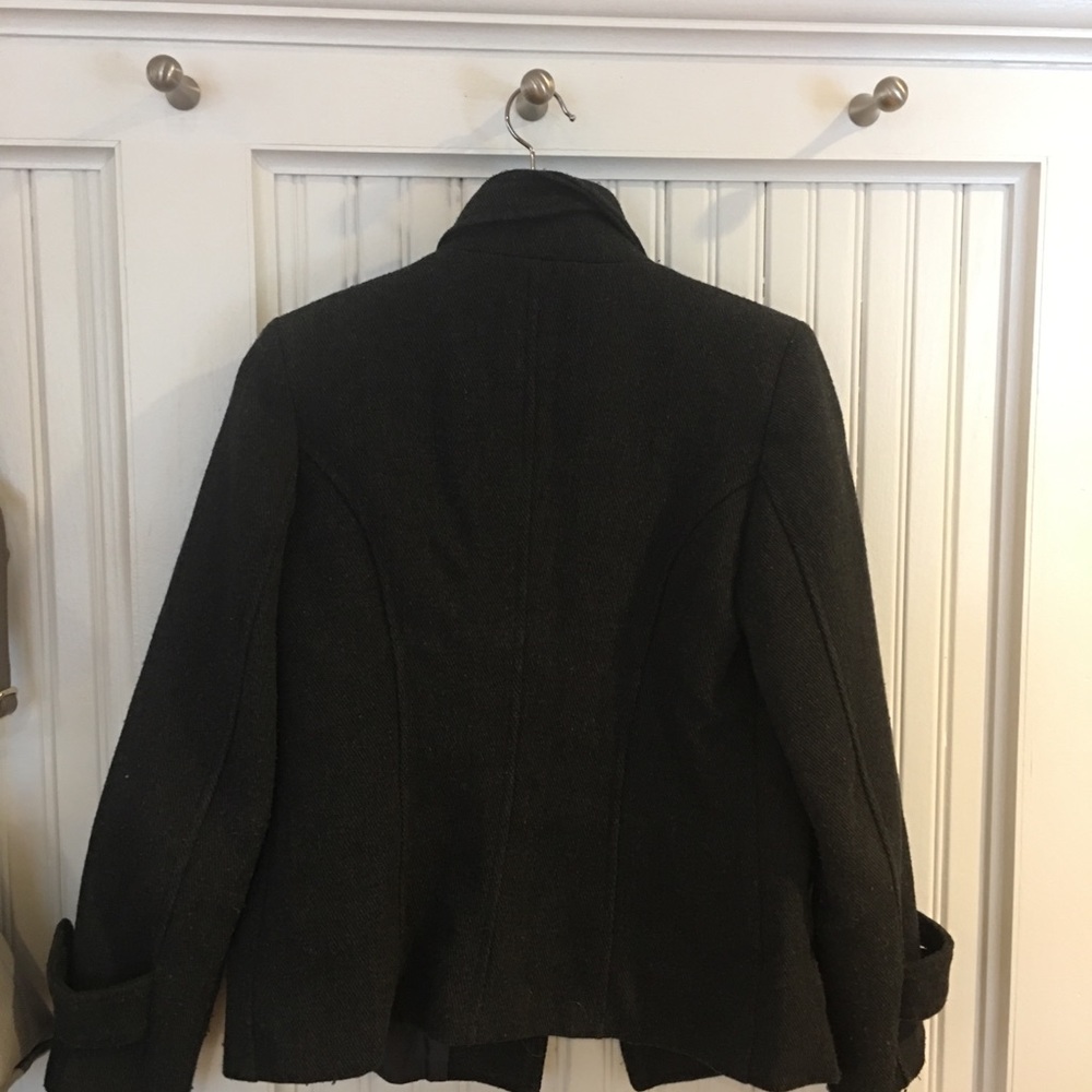 Cropped Wool Coat - Picture 4 of 4